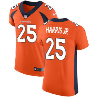 Nike Denver Broncos #25 Chris Harris Jr Orange Team Color Men’s Stitched NFL Vapor Untouchable Elite Jersey