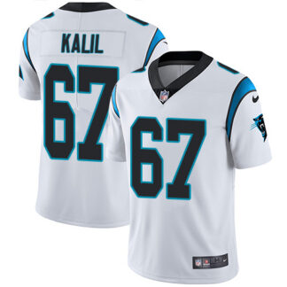 Nike Carolina Panthers #67 Ryan Kalil White Men’s Stitched NFL Vapor Untouchable Limited Jersey