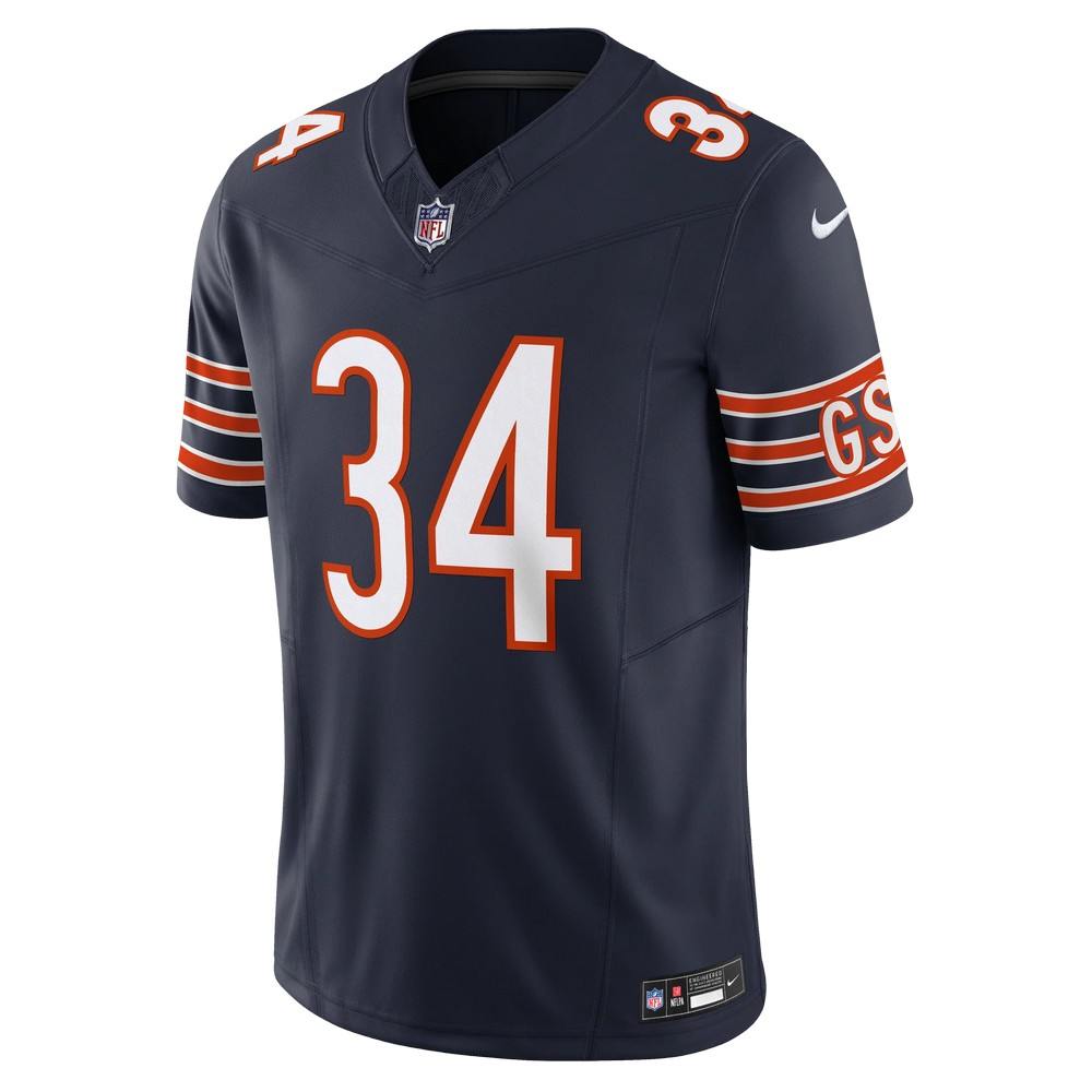Walter Payton Chicago Bears Nike Vapor F.U.S.E. Limited Jersey - Navy - Image 2