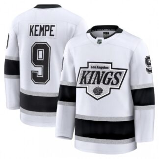 Adrian Kempe Men's Los Angeles Kings White Away Premium Jersey