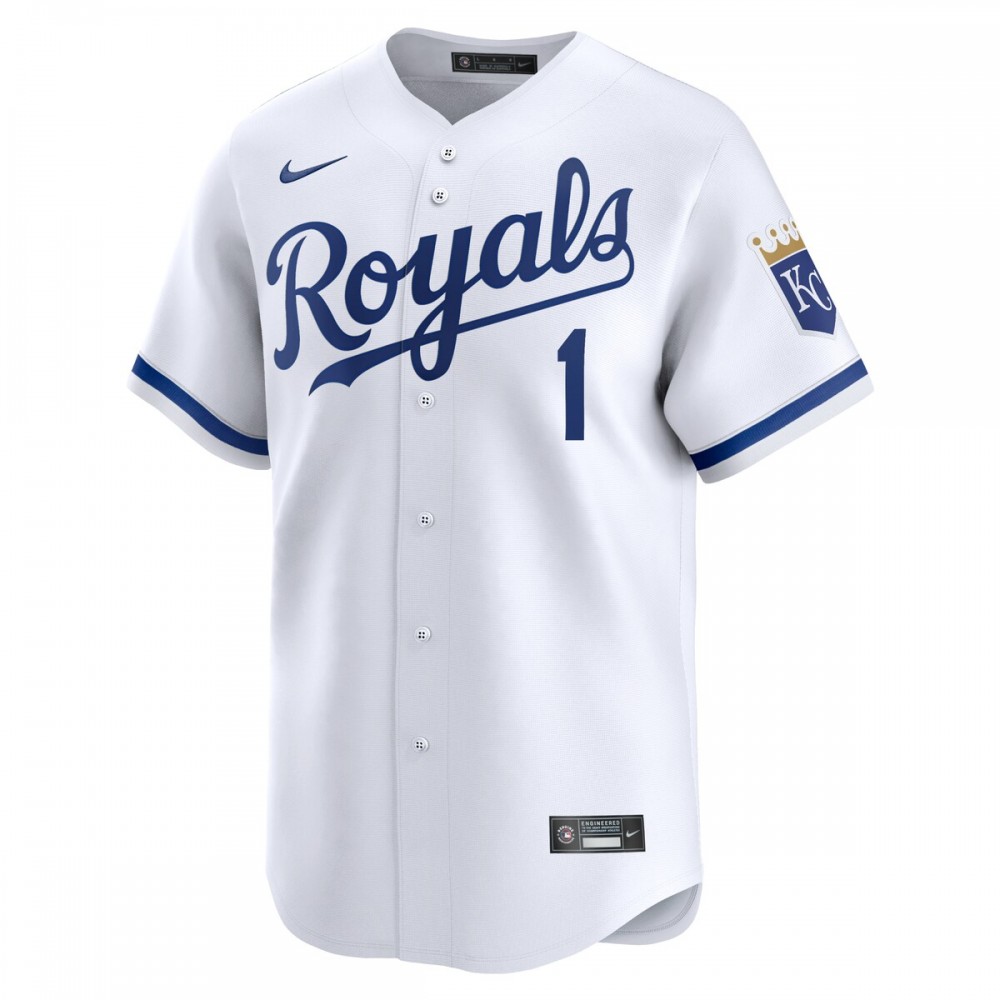 MJ Melendez Kansas City Royals Nike Home Limited Player Jersey - White - Image 2