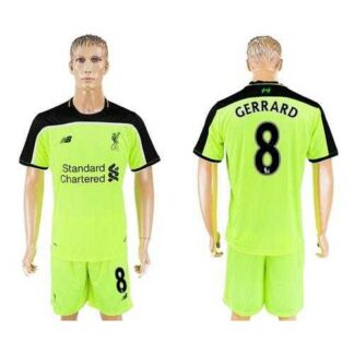 Liverpool #8 Gerrard Sec Away Soccer Club Jersey