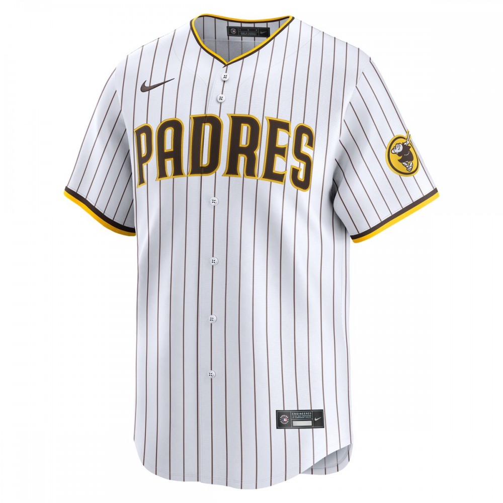 Luis Campusano San Diego Padres Nike Home Limited Player Jersey - White - Image 2