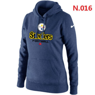 grid‑ Nike Pittsburgh Steelers Critical Victory Womens Pullover Hoodie (3) ‑fangear