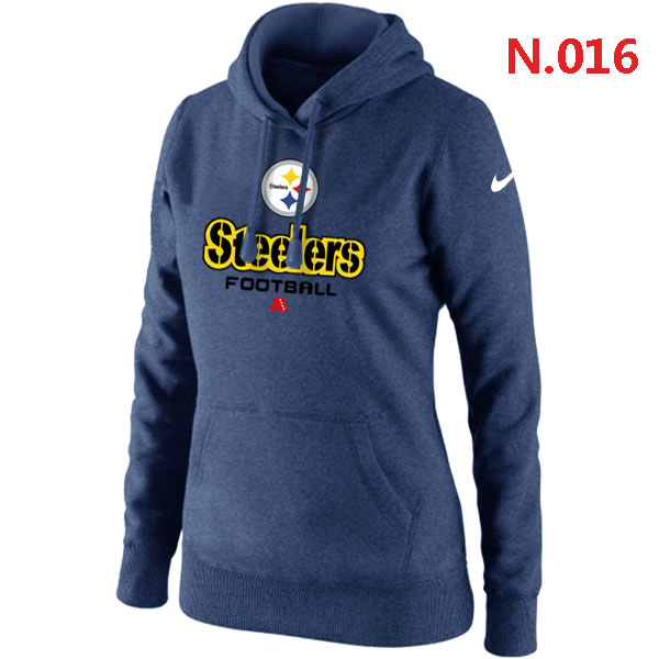 Nike Pittsburgh Steelers Critical Victory Womens Pullover Hoodie (3)