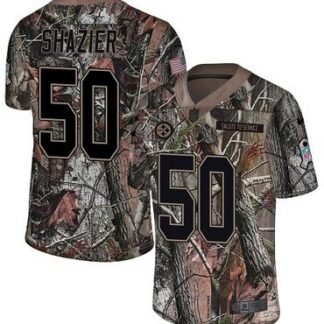 Nike Steelers #50 Ryan Shazier Camo Men's Stitched NFL Limited Rush Realtree Jersey