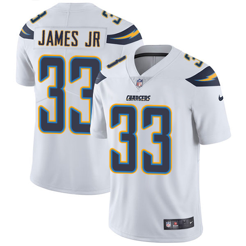 Nike Los Angeles Chargers #33 Derwin James Jr White Men’s Stitched NFL Vapor Untouchable Limited Jersey
