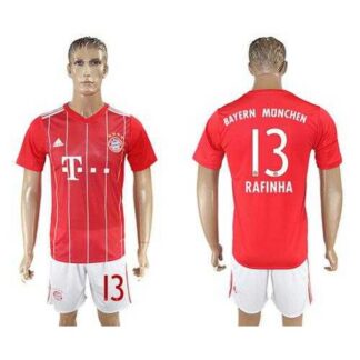 Bayern Munchen #13 Rafinha Home Soccer Club Jersey