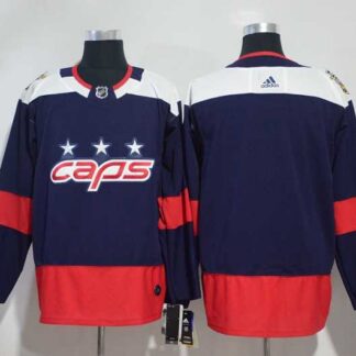 Washington Capitals Blank Navy 2018 NHL Stadium Series Adidas Stitched Jersey