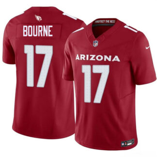 Men's Arizona Cardinals #17 Kendrick Bourne Red 2026 F.U.S.E. Vapor Untouchable Limited Football Stitched Jersey
