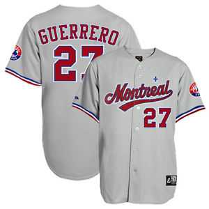 Expos 27 Vladimir Guerrero Gray Cool Base Jersey Dzhi