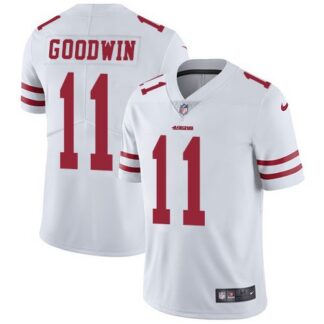 Nike Men & Women & Youth 49ers 11 Marquise Goodwin White NFL Vapor Untouchable Limited Jersey