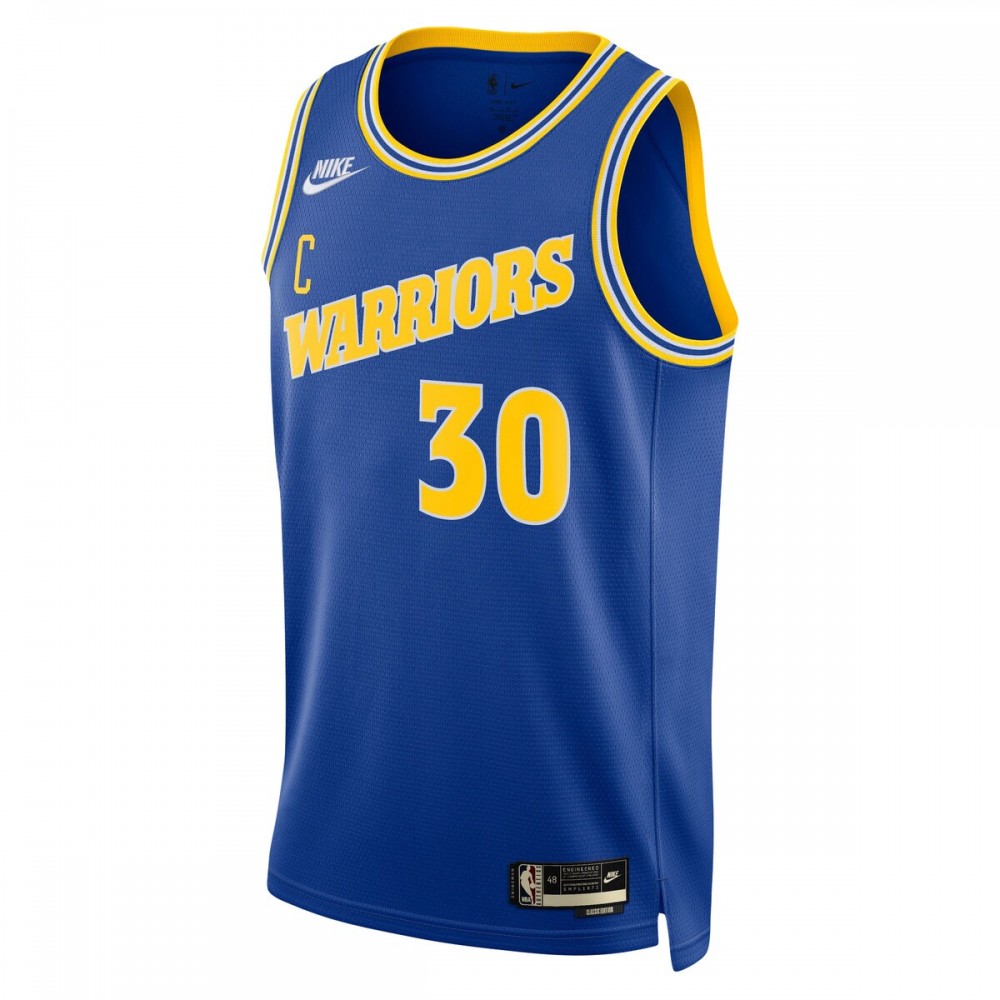 Stephen Curry Golden State Warriors Nike 2022/23 Swingman Jersey Blue - Classic Edition - Image 2