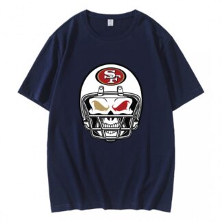 San Francisco 49ers Skull Helmet T-Shirt