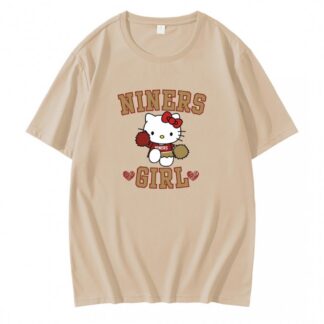 Kitty Niners Girl San Francisco 49ers T-Shirt