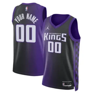 Women's Sacramento Kings Purple Swingman Statement Edition Custom Jersey